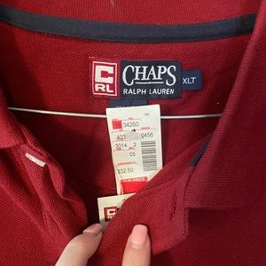 Brand new xL tall red polo Ralph lauren